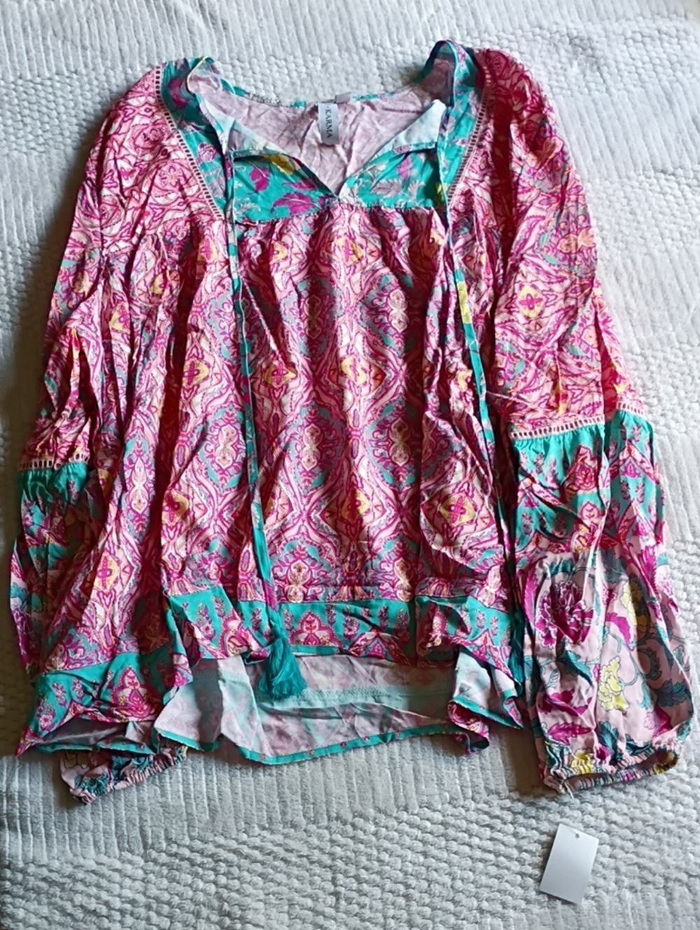 NWT Beautiful Top By Grace+Karma